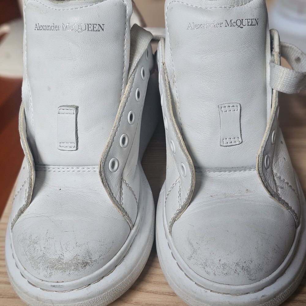 Alexander McQueen Kids White Shoes